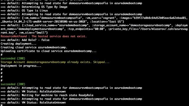 Azure Bootcamp Vagrant+Ansible Demo смотреть онлайн
