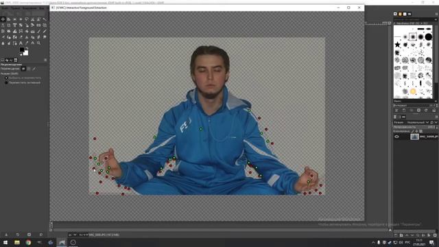 GIMP-GMIC вырезать объект смотреть онлайн