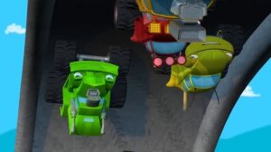 50 Minutes of Monster Trucks Racing to Learn! | Colors, Shapes and ABC for Kids! | GiggleBellies