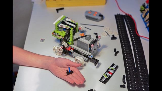 LEGO Technic 42065 modifications tractor and snowmobile. Переделка в вездехода в трактор и снегоход смотреть онлайн