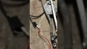 Проверка трапеции дворников с гранты моторчика