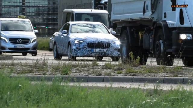 Mercedes Erlkönig snapshot-clip W206 AMG C-Class * Video-Schnappschuss AMG C-Klasse 2021 смотреть онлайн