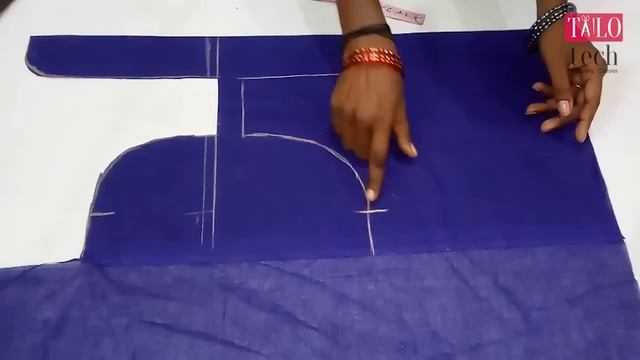 Back Hook Blouse Cutting and Stitching | Back Open Blouse | Back Button Blouse Tailoring Class смотреть онлайн