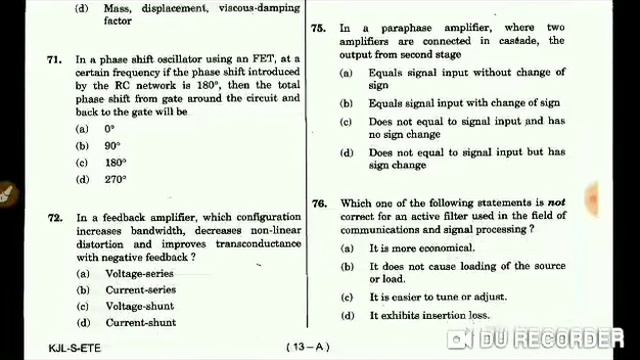 UPSC | Engineering Services(P) | 2020 Electrical Engineering смотреть онлайн