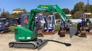 Mitsubishi MX35 тест экскаватора / excavator test
