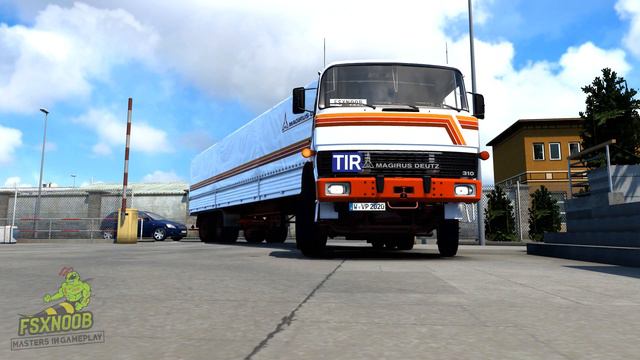 Magirus Deutz TransEuropa MegaPack ETs 2 Truck Mod 4K