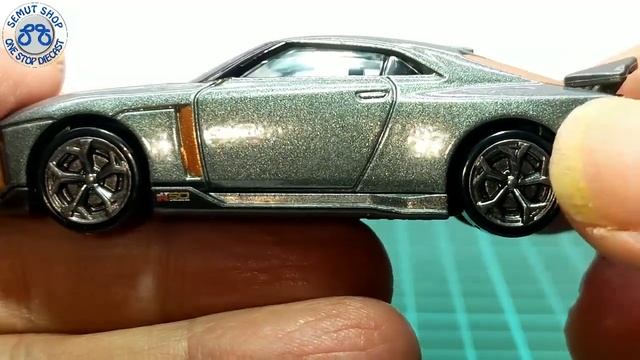 Tomica Premium No 23 Nissan GT-R50 by Italdesign Gray Miniatur Mobil Nissan GTR50 abu-abu Unboxing смотреть онлайн