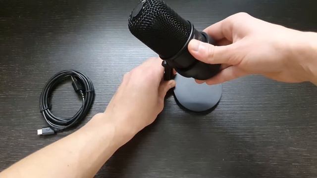 Новий мікрофон HYPERX Solocast. USB-C, сенсорна кнопка "mute". смотреть онлайн
