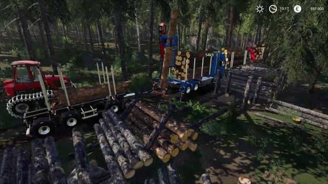SCANIA R730S TIMBER TRUCK | FS19 |? MP? | ?LOGGING ELEDAN? | ?ЛЕСОЗАГОТОВКА НА КАРТЕ ЭЛЕДАН? смотреть онлайн