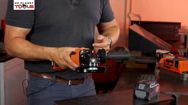 FEIN AMPShare Angle Grinders: CCG 18-125-15 125mm 1500W AS Angle Grinder | UK Planet Tools