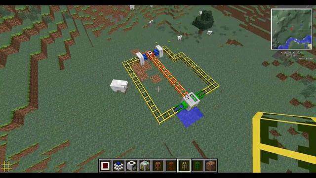 Как построить карьер в BuildCraft правильно!!!! смотреть онлайн