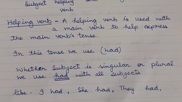 Past perfect tense English Grammar all classes смотреть онлайн