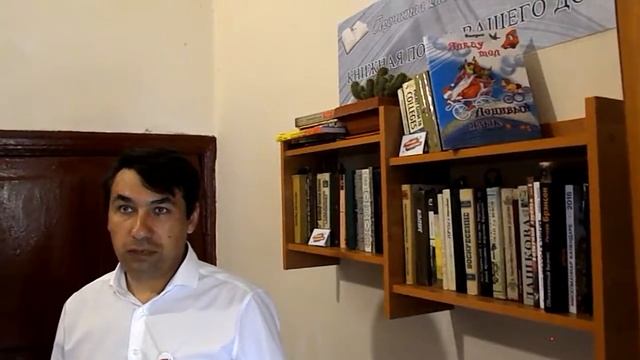 Глава УК ЖКХ Московского района Олег Калимов об акции "Читаем вместе" смотреть онлайн