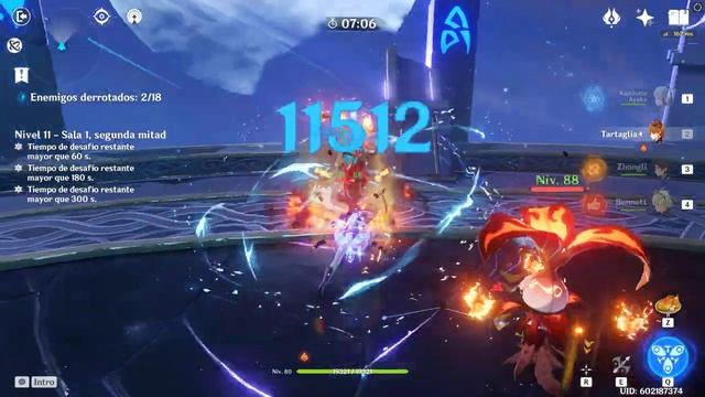 Genshin Impact | Tartaglia c0 Showcase смотреть онлайн