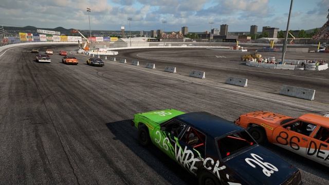 Wreckfest | Demolition Race Challenge @ Big Valley Speedway - Outer Loop смотреть онлайн