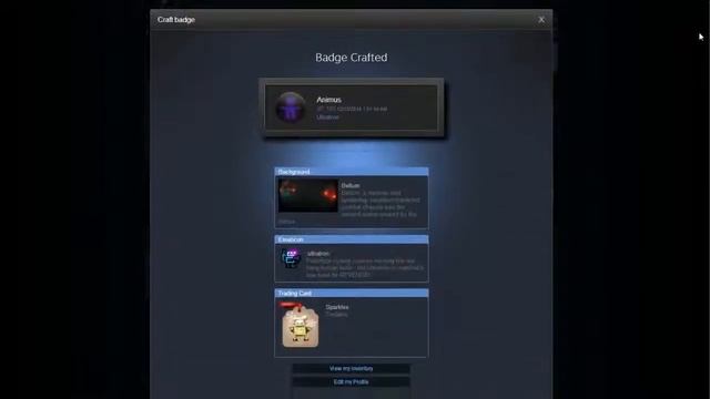 STEAM TRADING CARDS - Ultratron Badge Crafting [HD] смотреть онлайн
