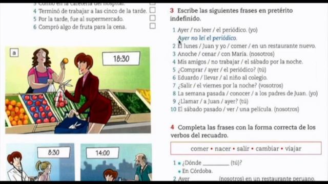 Уроки испанского №8.3. Испанский язык на ходу. Уровень А1А2. Неопределенное прошедшее время. смотреть онлайн