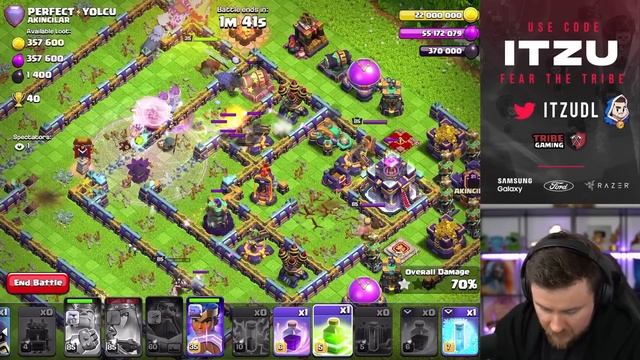 MOST SUCCESSFUL Ground Strategy - ZAP TITANS in Clash of Clans смотреть онлайн