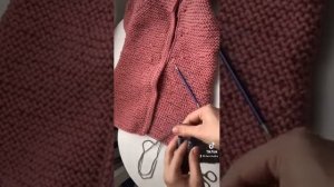 трикотажный шов.Сшиваем пинетки