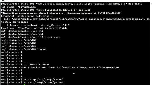 ubuntu 16 django uwsgi nginx setup смотреть онлайн