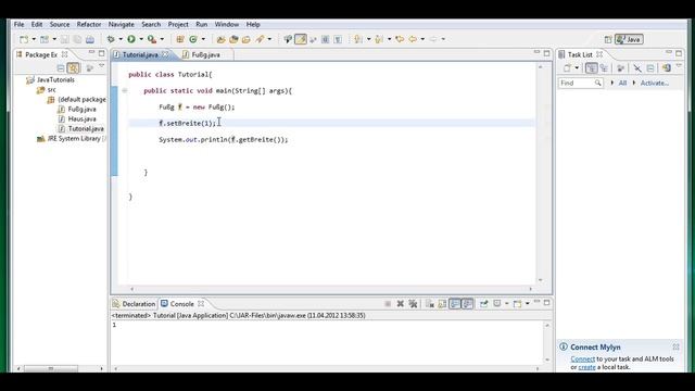 Java Tutorial Teil 29 - Kapselung - Getter und Setter смотреть онлайн