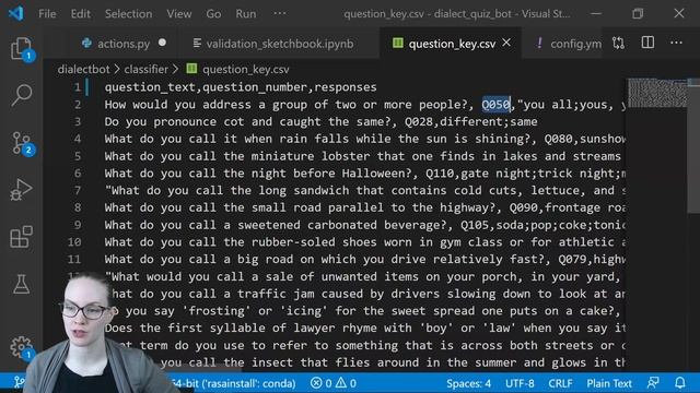 Rasa Livecoding: Dialect bot (Data validation for free form text input) смотреть онлайн
