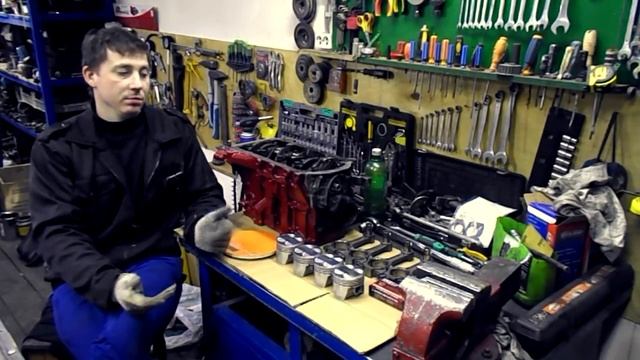 ПОДРОБНАЯ СБОРКА ДВИГАТЕЛЯ ВАЗ И ДОРАБОТКА(БЛОК ЦИЛИНДРОВ) смотреть онлайн