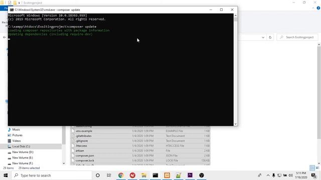 how to run laravel github project on localhost смотреть онлайн