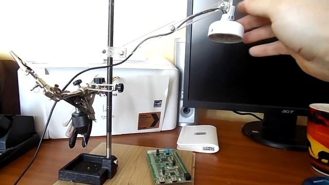 Led lamp, светильник для "Третья рука" своими руками, почти из хлама. смотреть онлайн