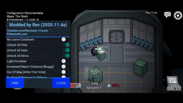 EL MEJOR MOD MENU PARA AMONG US ULTIMA VERSION - *SIEMPRE SER IMPOSTOR HACK* смотреть онлайн