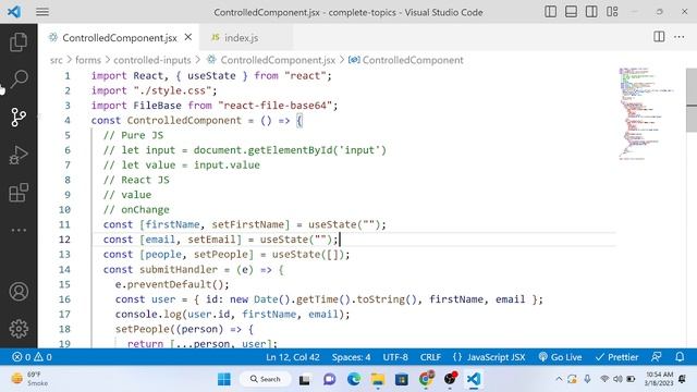 How to Upload Images in ReactJS with react-file-base64 смотреть онлайн