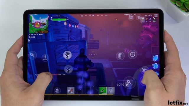 Huawei Matepad 11 test game Fortnite | Snapdragon 865, 120Hz Display смотреть онлайн