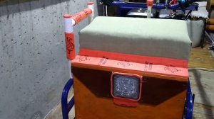 Деревянный кофр для мотобуксировщика.