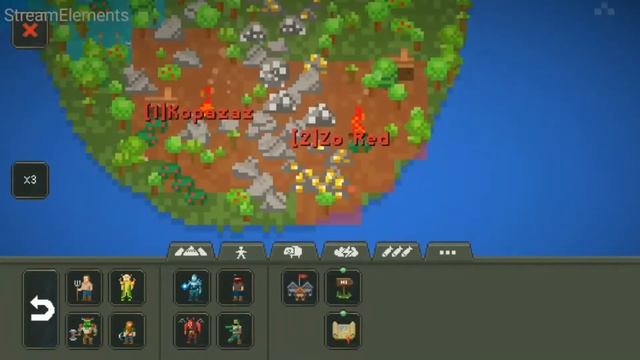 WorldBox - Sandbox God Simulator Люди против орков (Humans vs Orcs) смотреть онлайн
