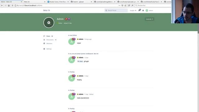 Flarum live coding - Predefined avatars смотреть онлайн