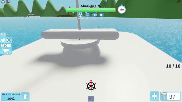 Покормил акулу: кого сожрали на завтрак в Roblox SharkBite? смотреть онлайн