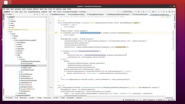 Perdu dans un projet SpringBoot de JHipster? 2/3 смотреть онлайн
