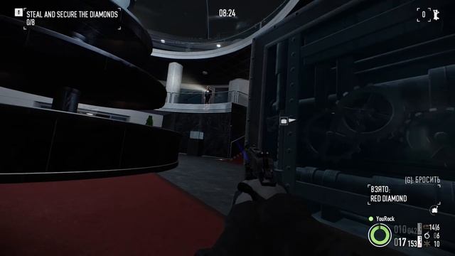 Payday 2. Как одному пройти карту ограбление бриллиантов/Diamond Heist по стелсу. ONE DOWN. смотреть онлайн