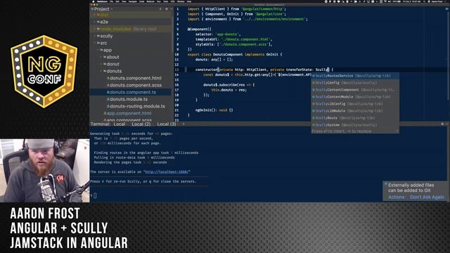 JamstackNG: Angular + Scully Webinar | ng-conf & Scully | #ngconf смотреть онлайн