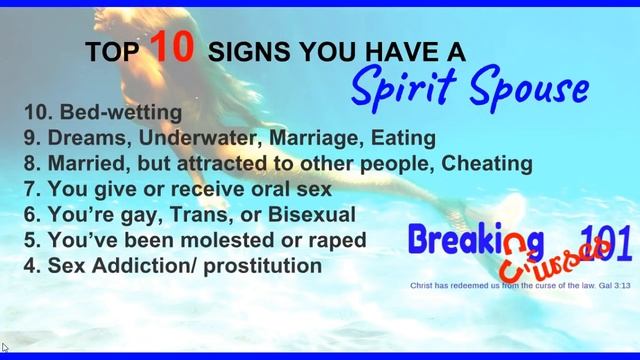 Top 10 Signs you have a Spirit Spouse- and How to Get Rid of It смотреть онлайн