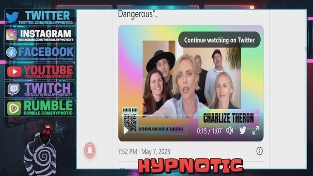 WOKE Hollywood Actress Charlize Theron THREATENS Fans Who DONT Support Drag Queen INDOCTRINATION! смотреть онлайн