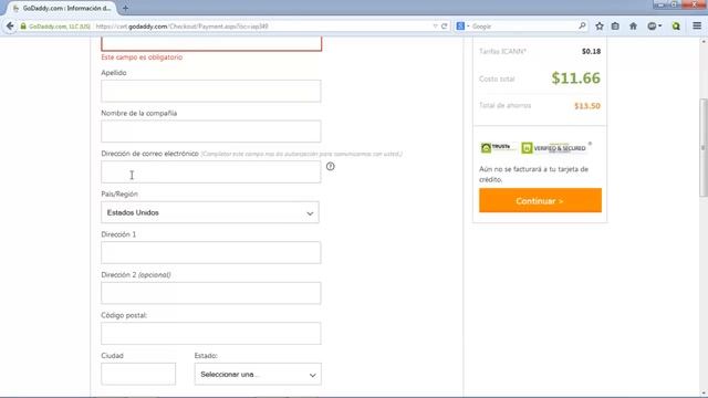 Como Crear Un Dominio .Com .Net .Org para tu Negocio Paso a Paso смотреть онлайн