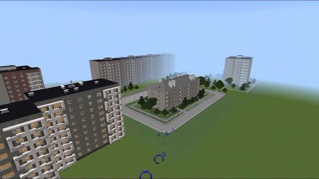 Плоскогорск. Карта советского города в Minecraft Pocket Edition смотреть онлайн