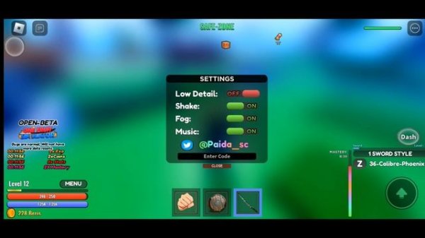 One fruit simulator Roblox redeem codes 2022 | One fruit simulator codes new | One fruit simulator