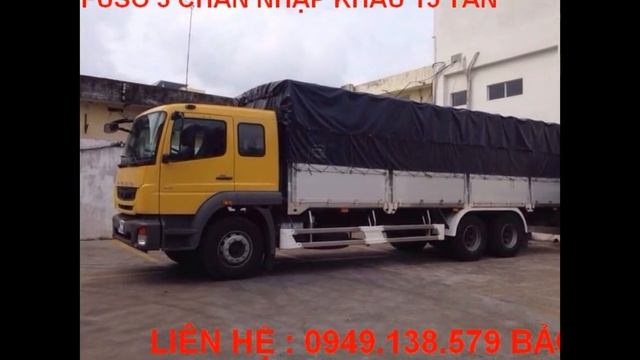 BAN XE TAI MITSUBISHI FUSO 1T9, 3T5, 5T, 7T2, 7T3, 15T TAI DONG THAP смотреть онлайн