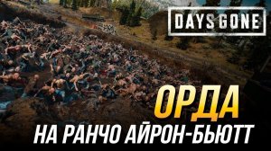 Days Gone - Как пройти орду на ранчо Айрон-Бьютт