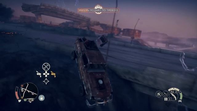 Прохождение MAD MAX (Безумный Макс)— Часть 10: Жажда Пороха.Главарь Лагеря смотреть онлайн