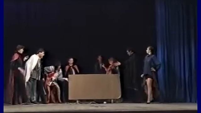 1995 г. Юбилей ЕГТИ. 10 лет. Поздравление актеров Свердловского драматического театра. смотреть онлайн