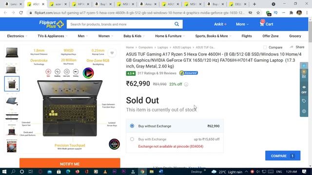 Best Gaming Laptops Under Rs 70000 in India 2021 (October) смотреть онлайн