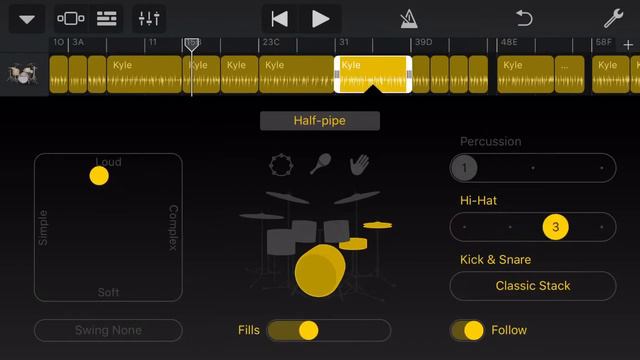Drummer "Follow" Option in GarageBand iOS - 5 Day Songwriting Challenge - Episode 4 смотреть онлайн